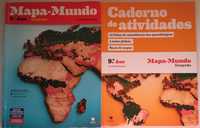 Mapa-Mundo - Geografia - 9º ano, 8° ano e 7° ano