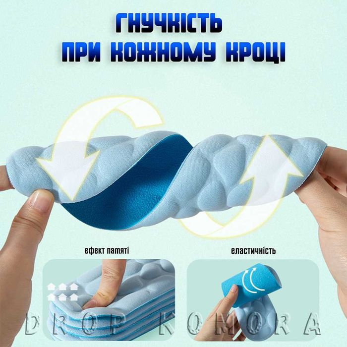 Устілки 4D⤵️ з амортизацією - Забудьте про втому ніг