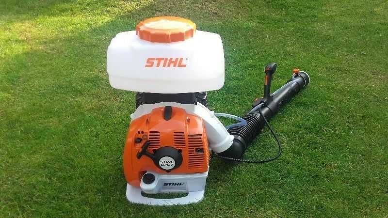 Opryskiwacz spalinowy Stihl SR 450 ręczny wynajem wypożyczalnia