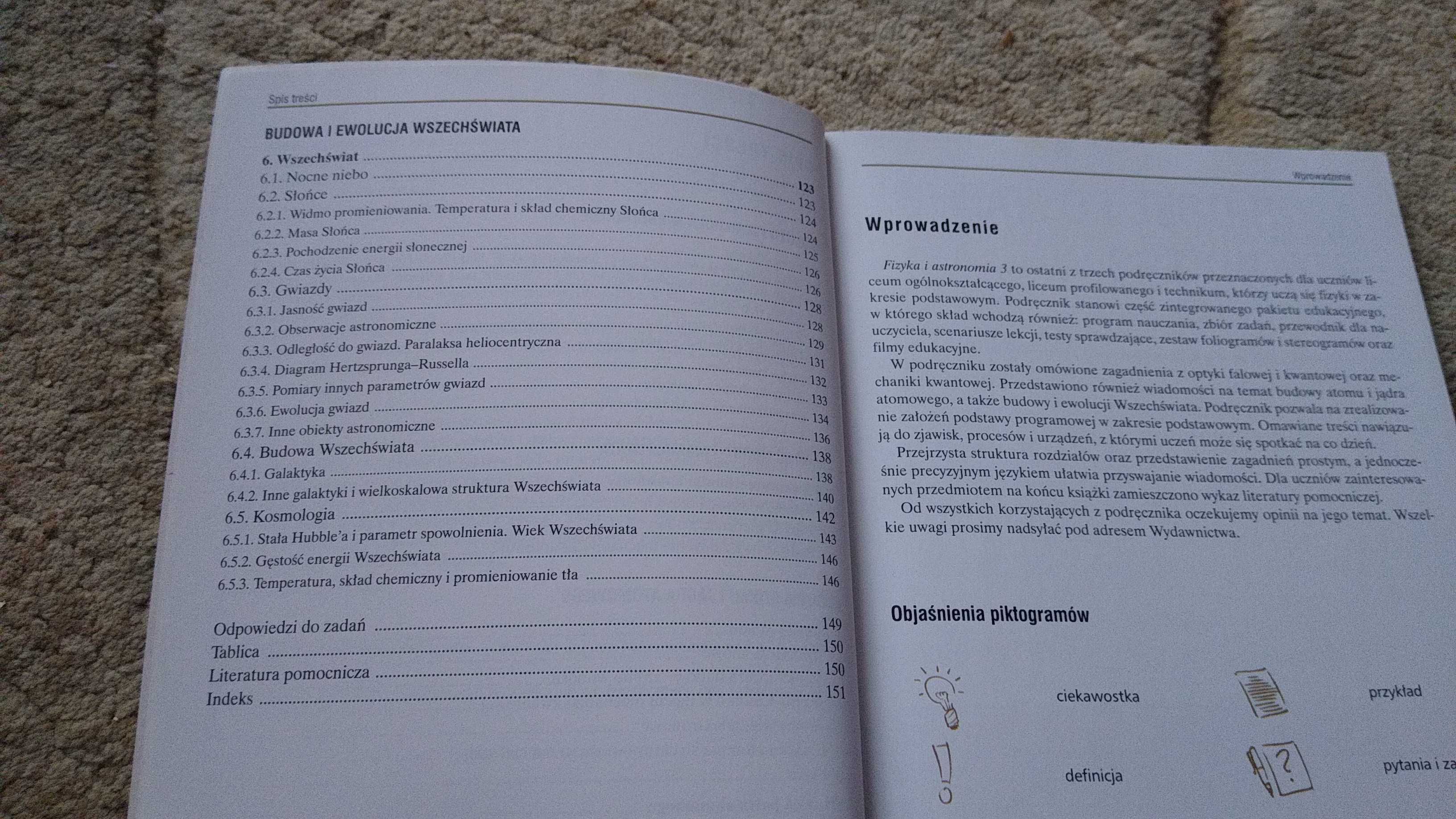 Fizyka i astronomia 3 podręcznik Liceum Walczak Operon