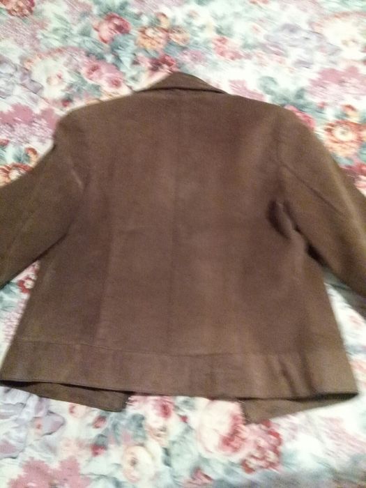 Casaco pele de camurça