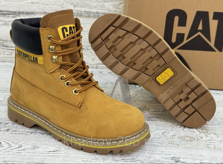 ‼️SALE‼️Зимние Ботинки Caterpillar на хутрі 36-45