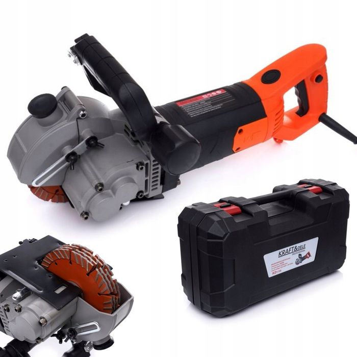 Bruzdownica Elektryczna 3000w Do Betonu Rowków Praca Z Wodą Laser Wali