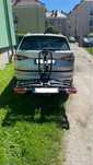 Bagaznik rowerowy na hak Thule EasyFold XT + pokrowiec