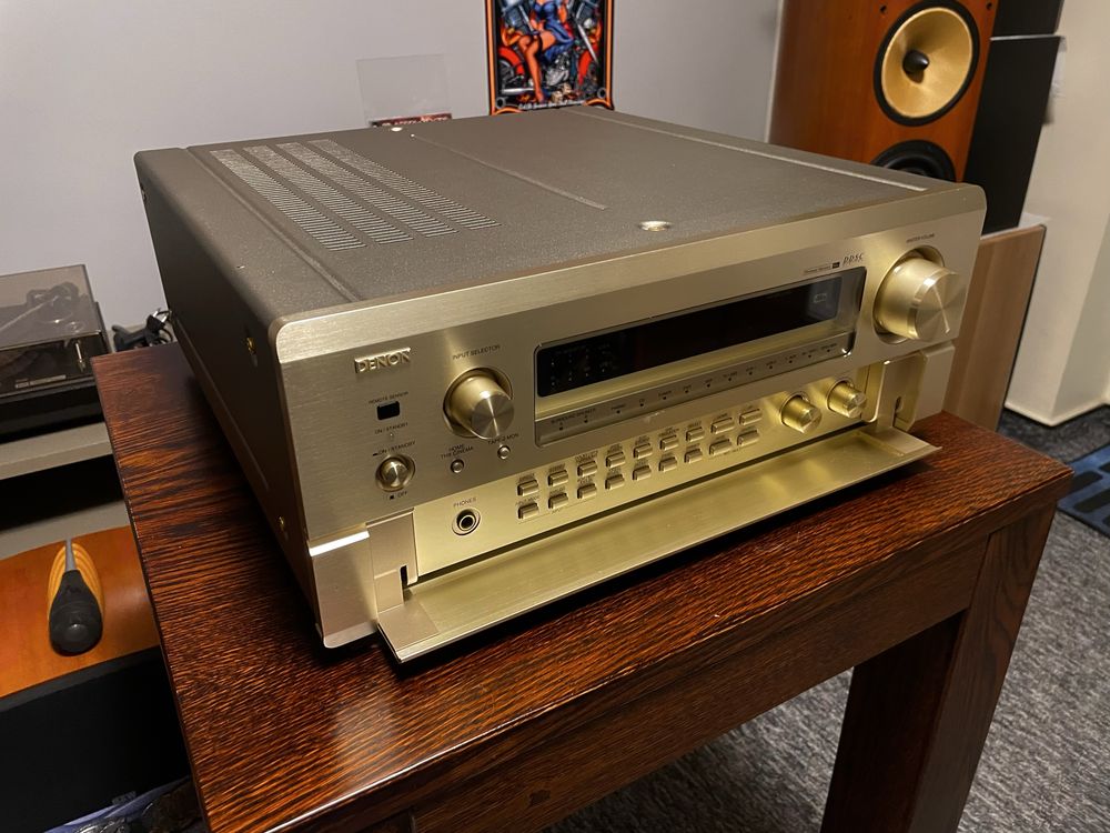 Wzmacniacz amplituner kina domowego DENON AVC A1D z pilotem
