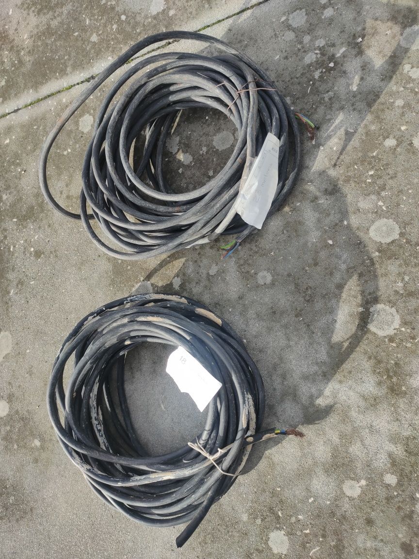 Cabos 5 fios trifásico