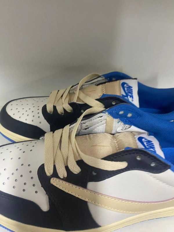 nowy Jordan1Retro Travis Scott Trampki Moda R.43