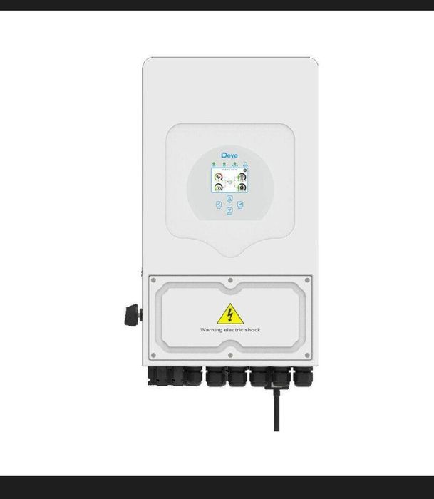 Гібридний сонячний інвертор Deye SUN-6K-SG03LP1-EU WiFi є в наявності