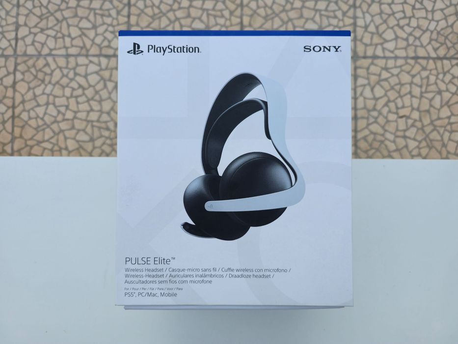 Auscultadores sem fios PULSE Elite (PS5) | NOVOS E SELADOS!