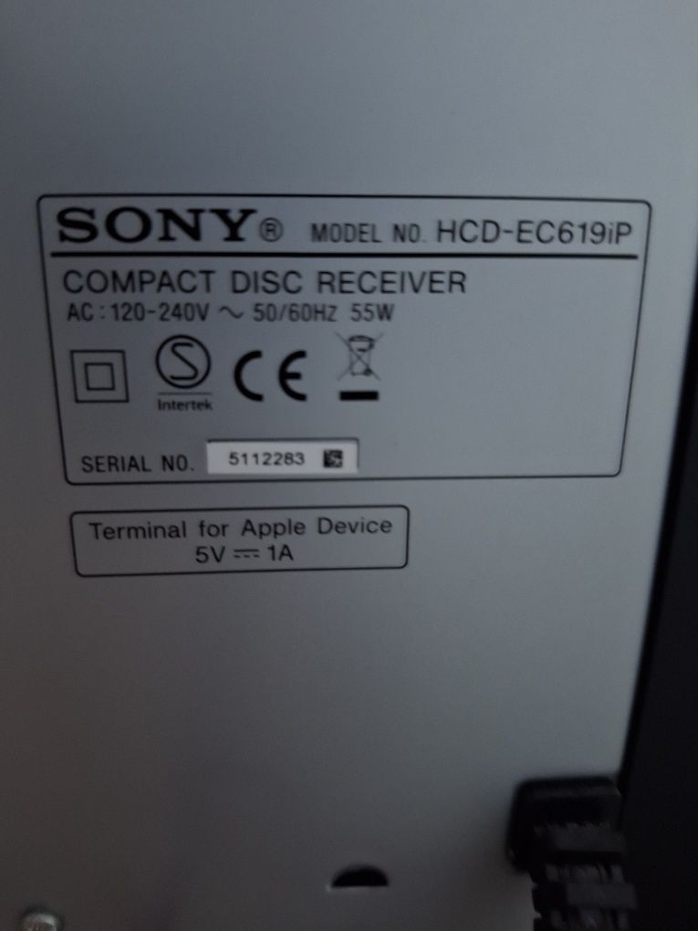 Ultima baixa preço Mini Hifi Sony modelo MHC-EC19ip