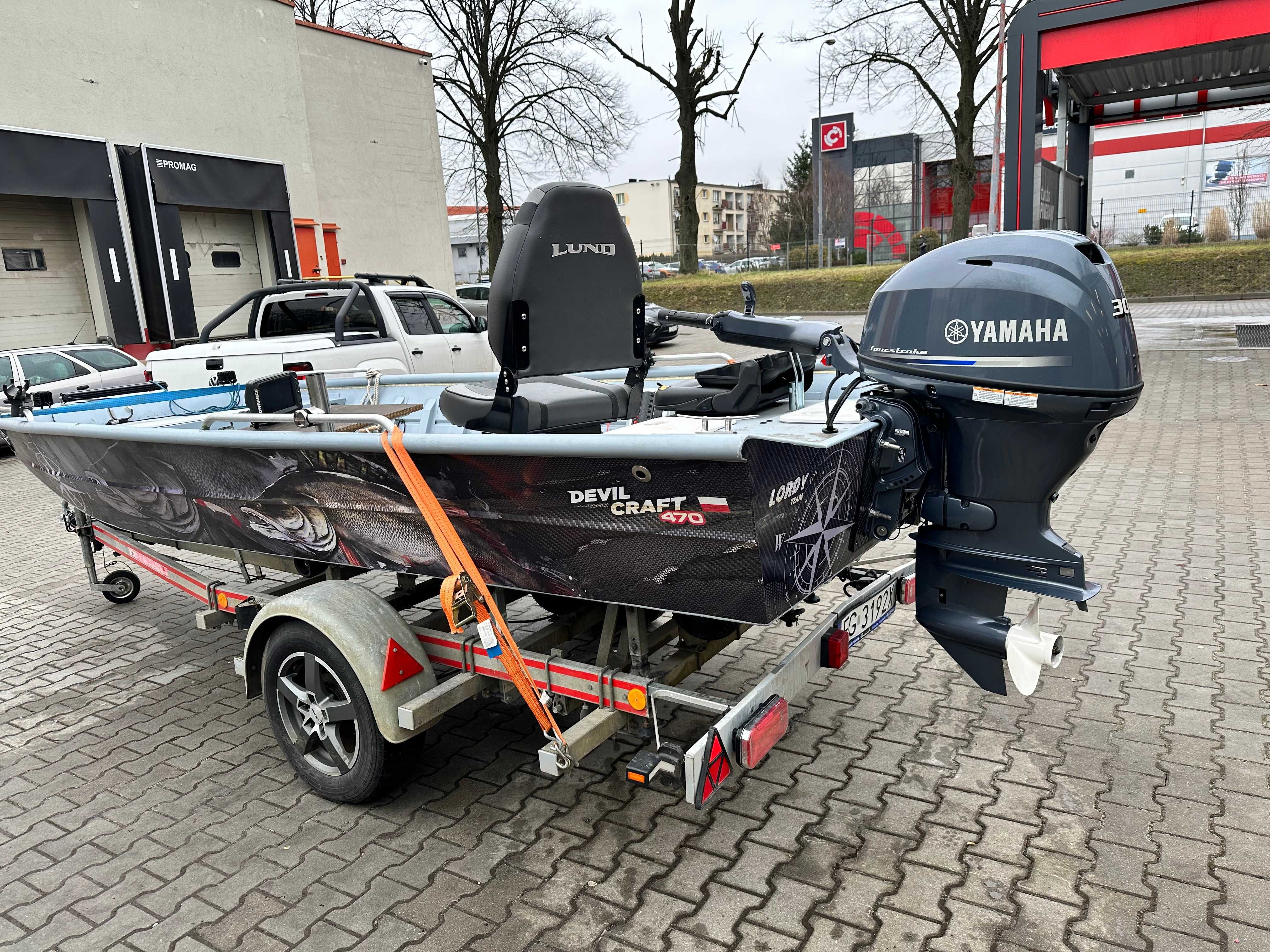 Łódź Wędkarska DevilCraft 470 Yamaha F30BETS