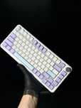 Клавіатура AJAZZ AK820 Max HE White Purple