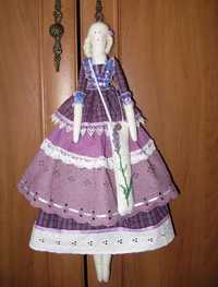 Интерьерная кукла с лавандовым саше