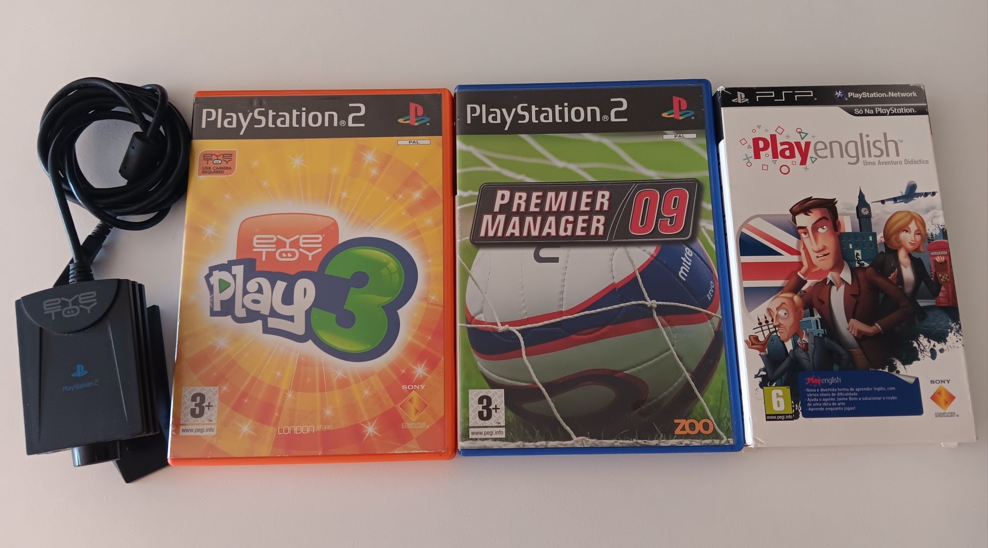 Jogos Ps2 e Psp
Tanto os cd como as caixa estão praticamente novos e s