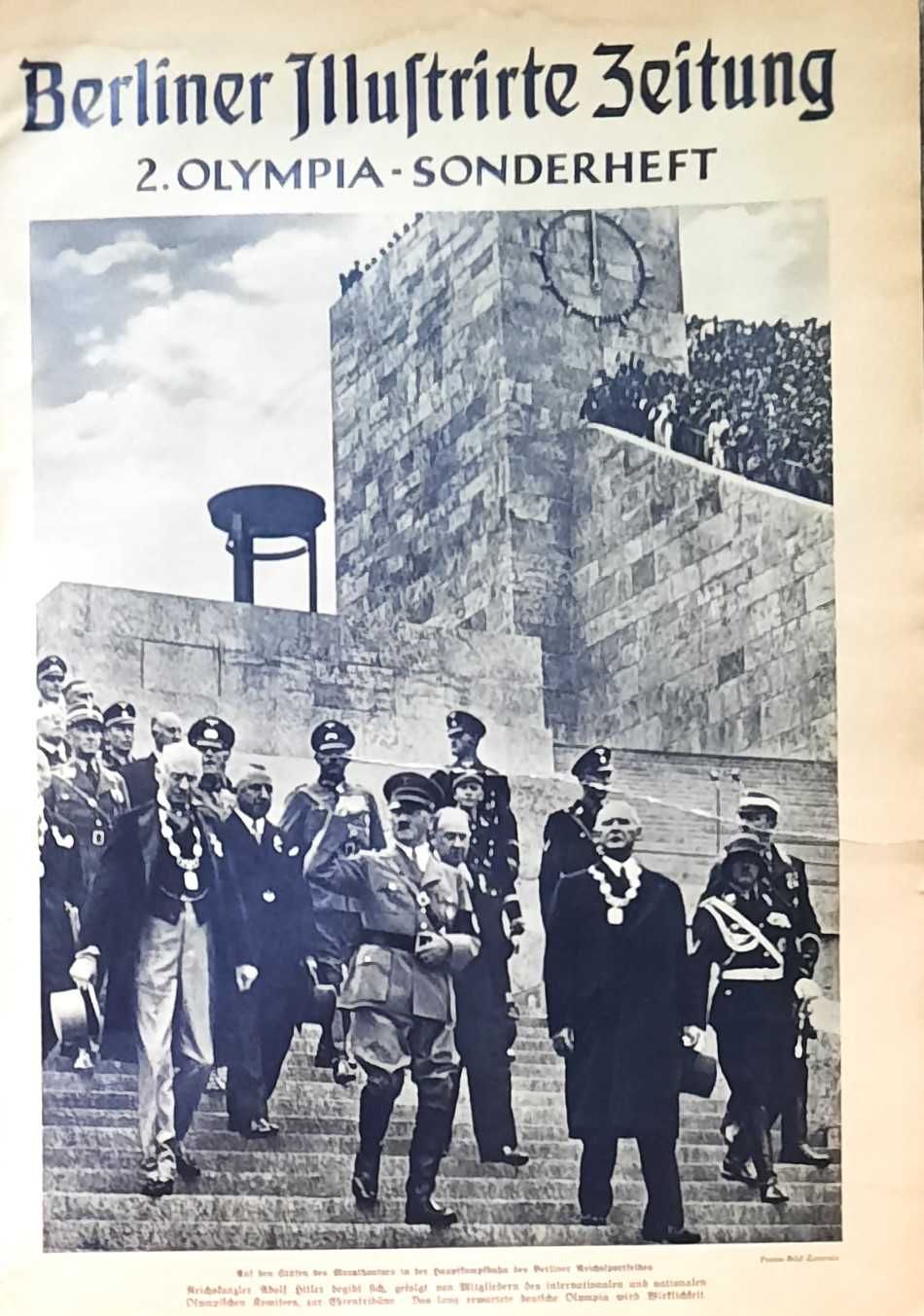 Stare Przedwojenne Gazety - Olimpiada 1936
