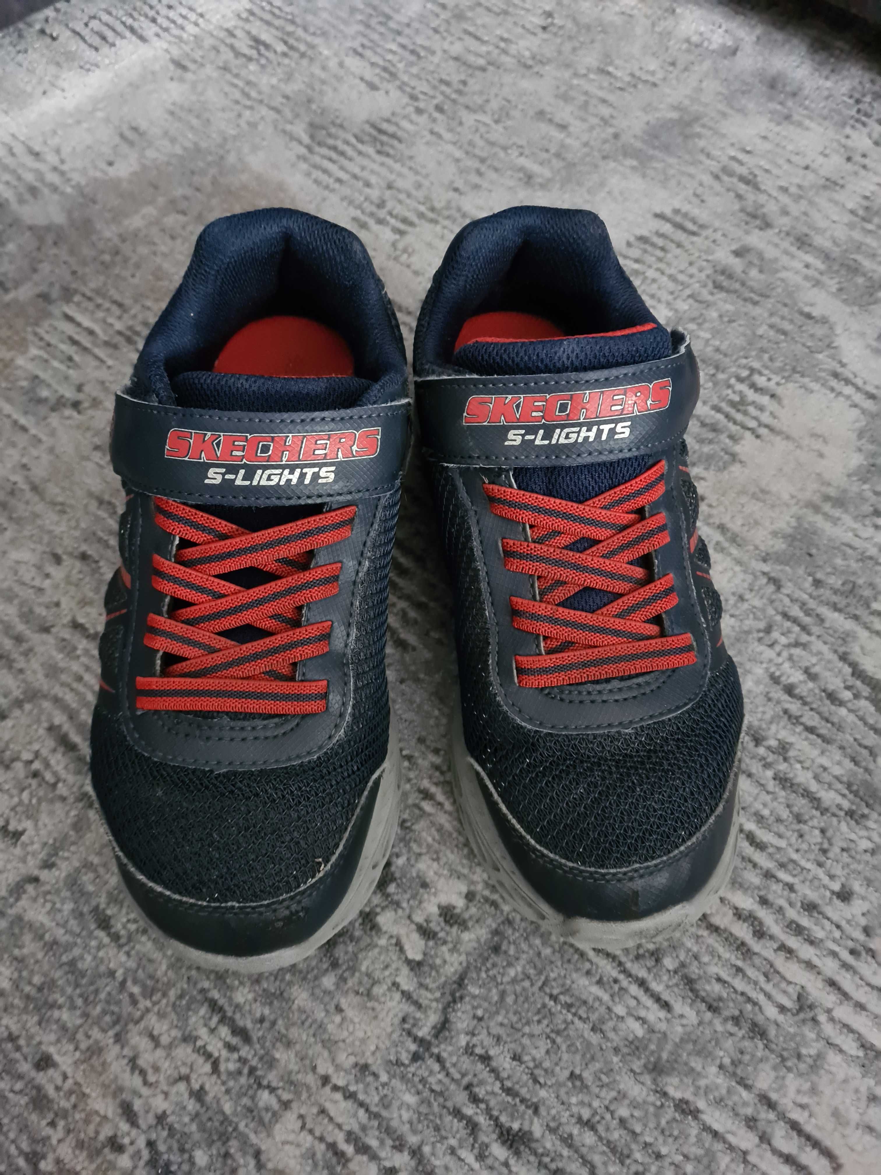 Buty sneakersy chłopięce Skechers r.34