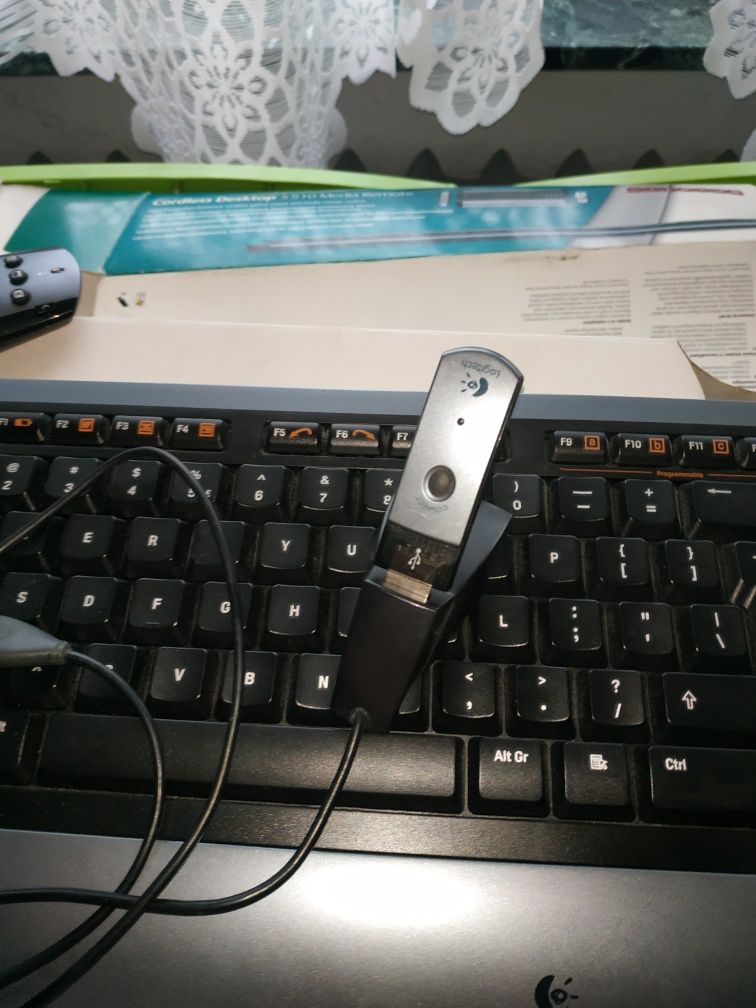 Klawiatura multimedialna bezprzewodowa Logitech S 510