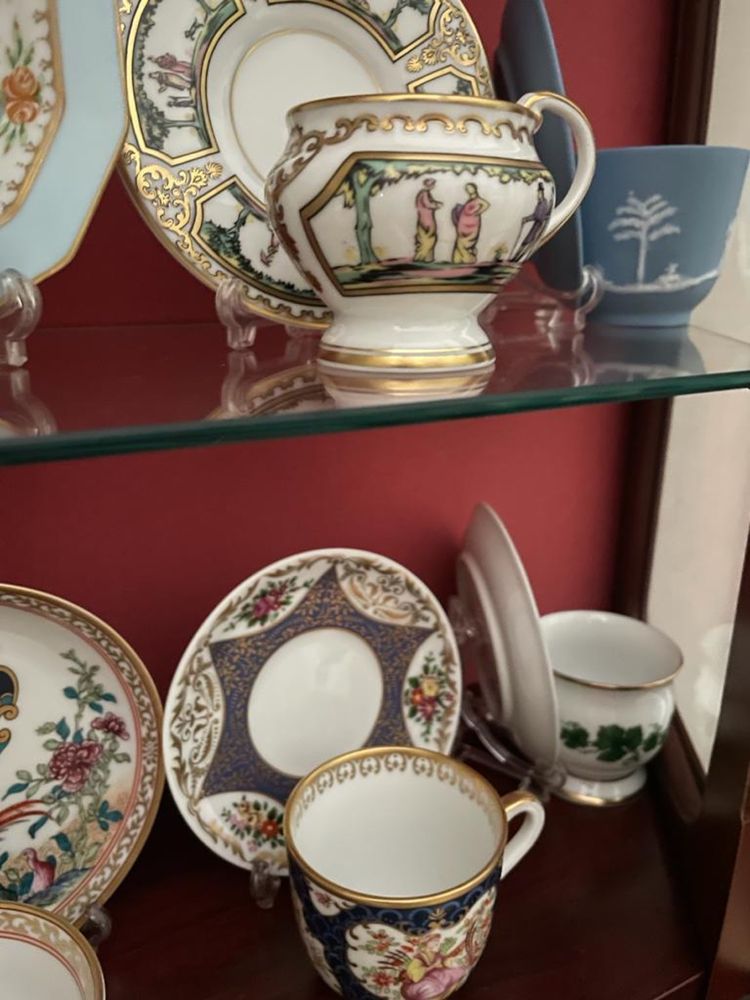 Coleção Vintage Porcelana de Café