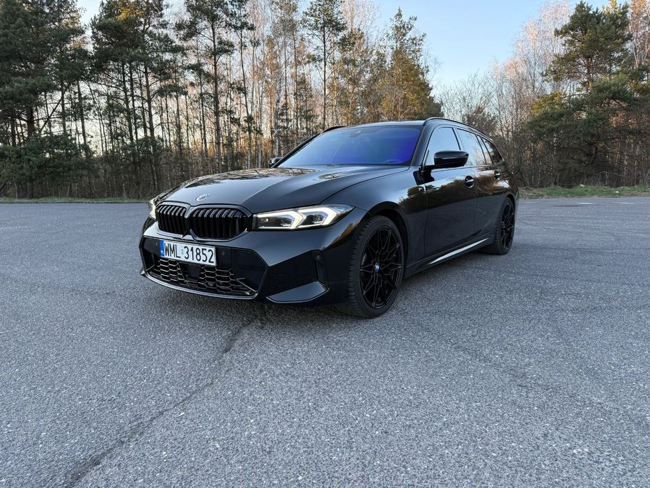 BMW Seria 3 Touring LCI 330dX Na Gwarancji Zadbana Shadow Black