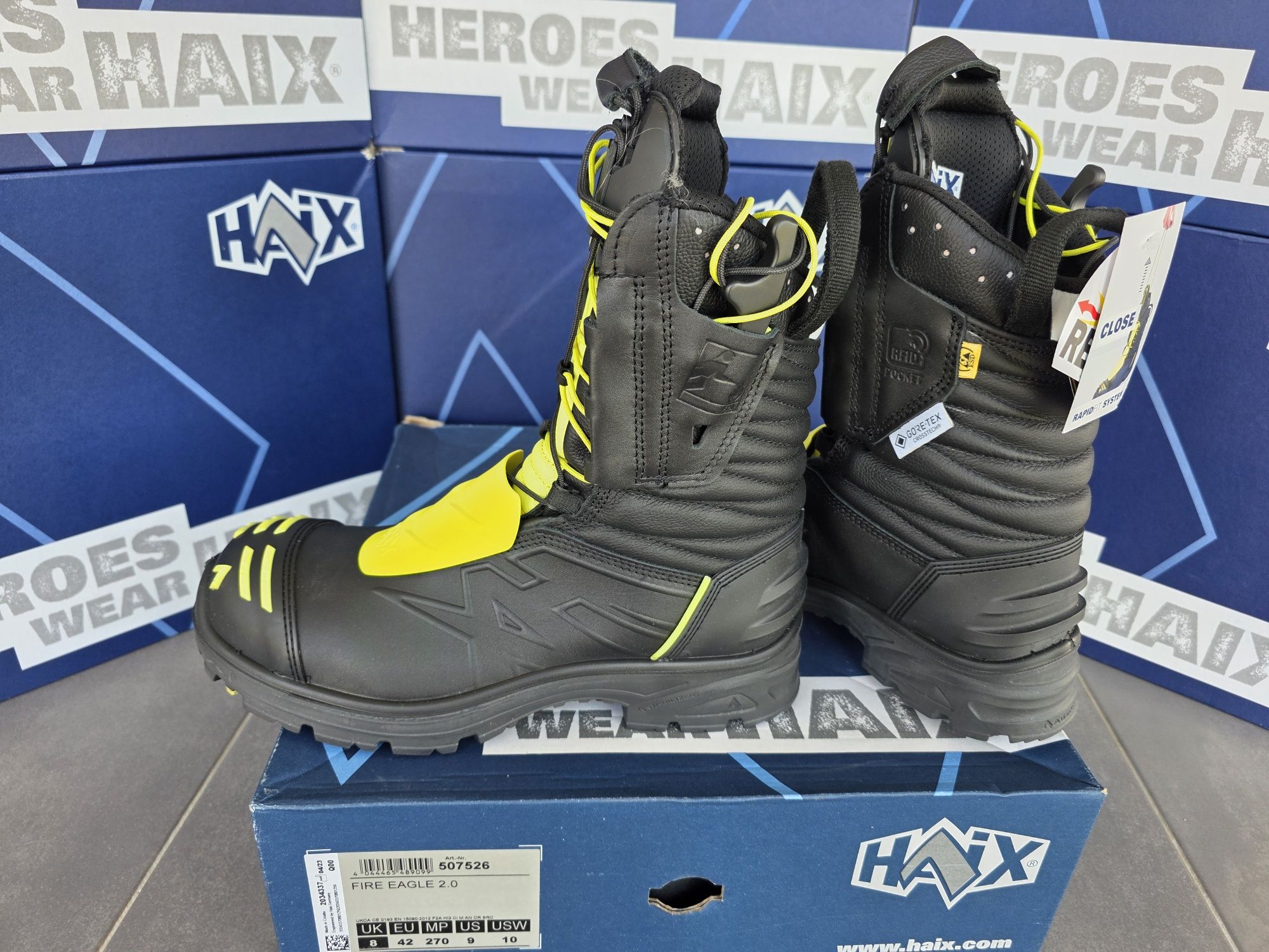 botas haix fire eagle 2.0