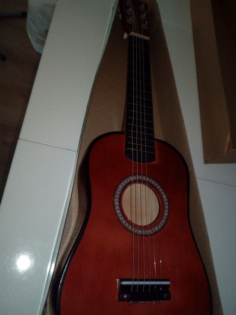 Gitara klasyczna akustyczna dla dzieci drewno 6 strun nowa klasyk