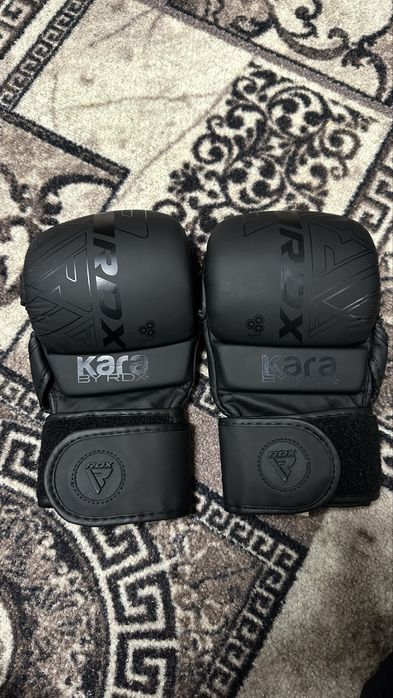 Рукавиці для ММА Original RDX F6 KARA Matte Black L/XL
