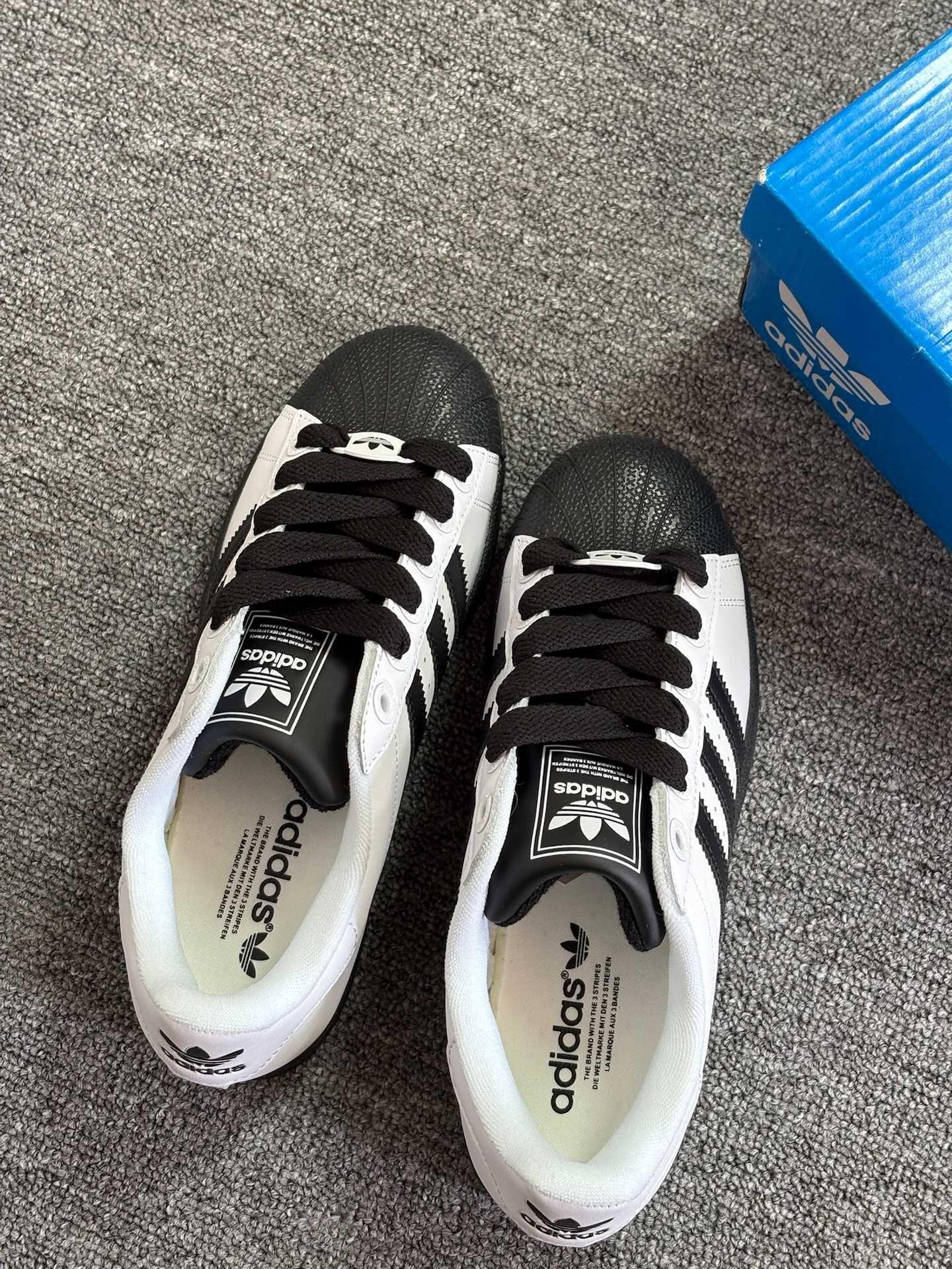 MaZuBaoYu|buty|2025|Superstar|adidas|biały i czarny|r.40