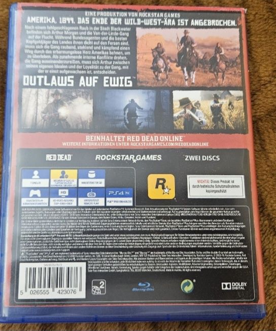 Игра Red dead Redemption 2 для ps4