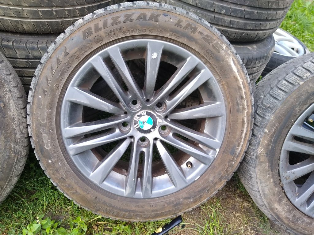 Felgi BMW styling 283 16 cali Czarne Malowane Proszkowo