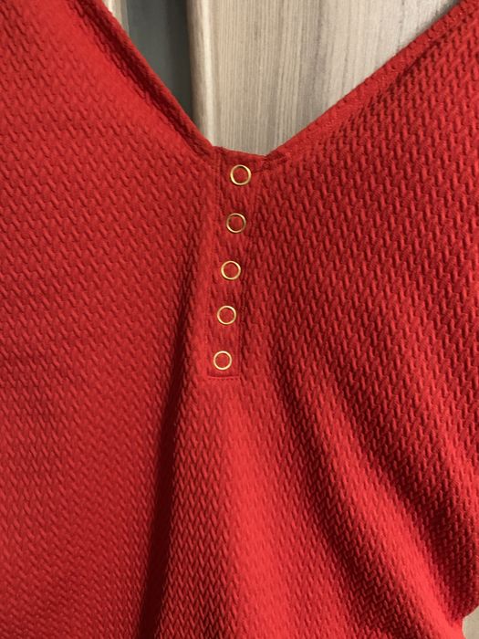 Купальник суцільний червоного кольору