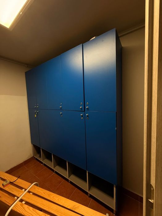 Szafki fitness szkolne przedszkolne