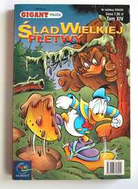 Komiks GIGANT Ślad Wielkiej Płetwy Tom XIV 2002 Kaczor Donald