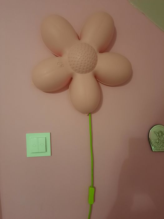 Lampka dziecięca ikea kwiatek