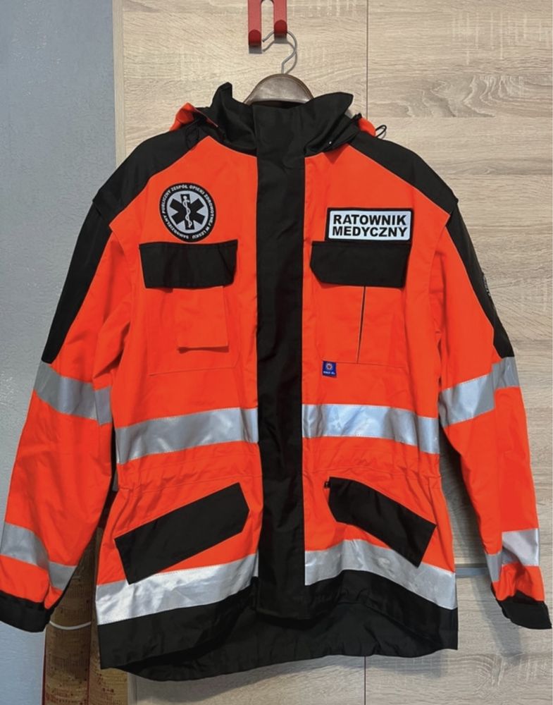 Kurtka softshell bezrękawnik ratownik medyczny