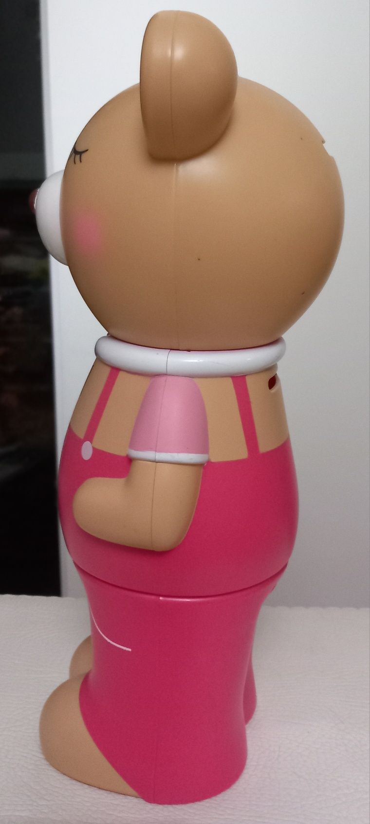 Mealheiro infantil com 3 compartimentos em forma de urso