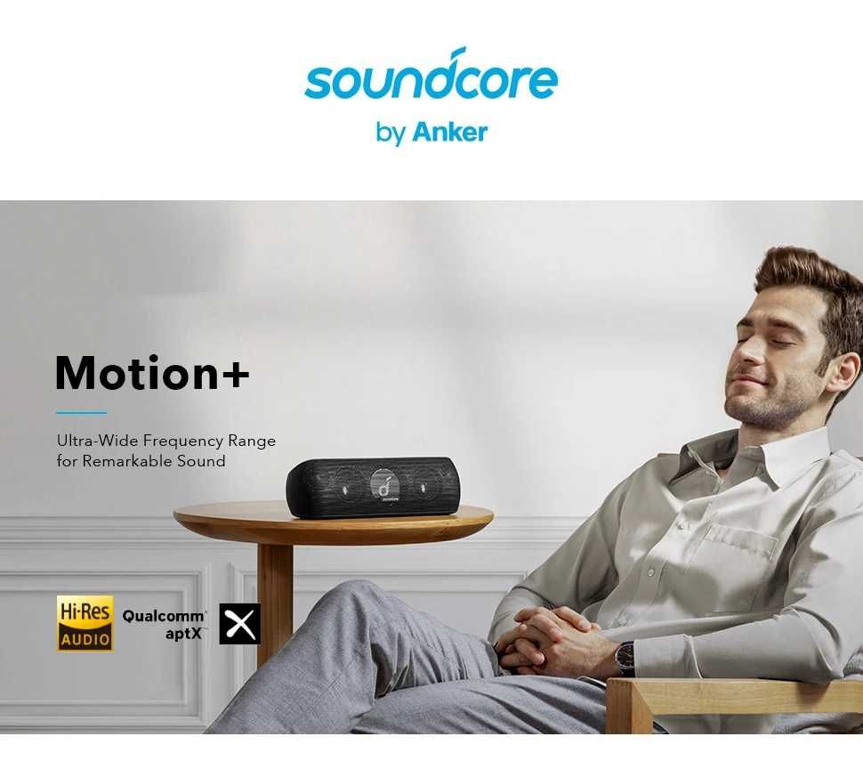 Anker Soundcore Motion+ (aptX-HD, 2-га ревізія Plus)