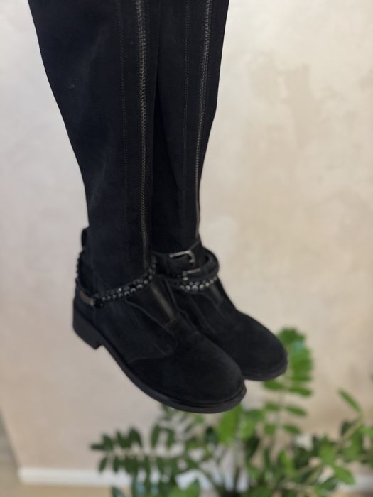 Ботфорти панчоха Vitto Rossi 39 р натур замш