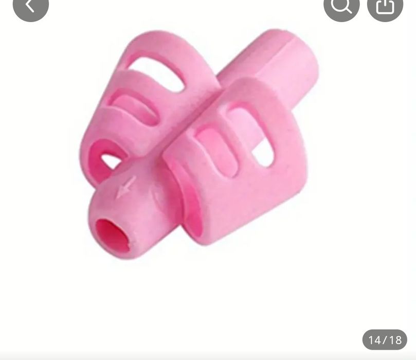 Тримач, тренажер, щоб правильно тримати  ручку , олівця, писати