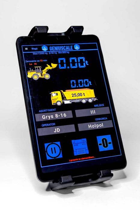 Waga do ładowarki kołowej GeniuScale