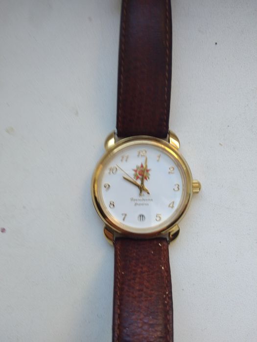 Часы наградные, позолоченные з святом перемоги от президента Кучмы