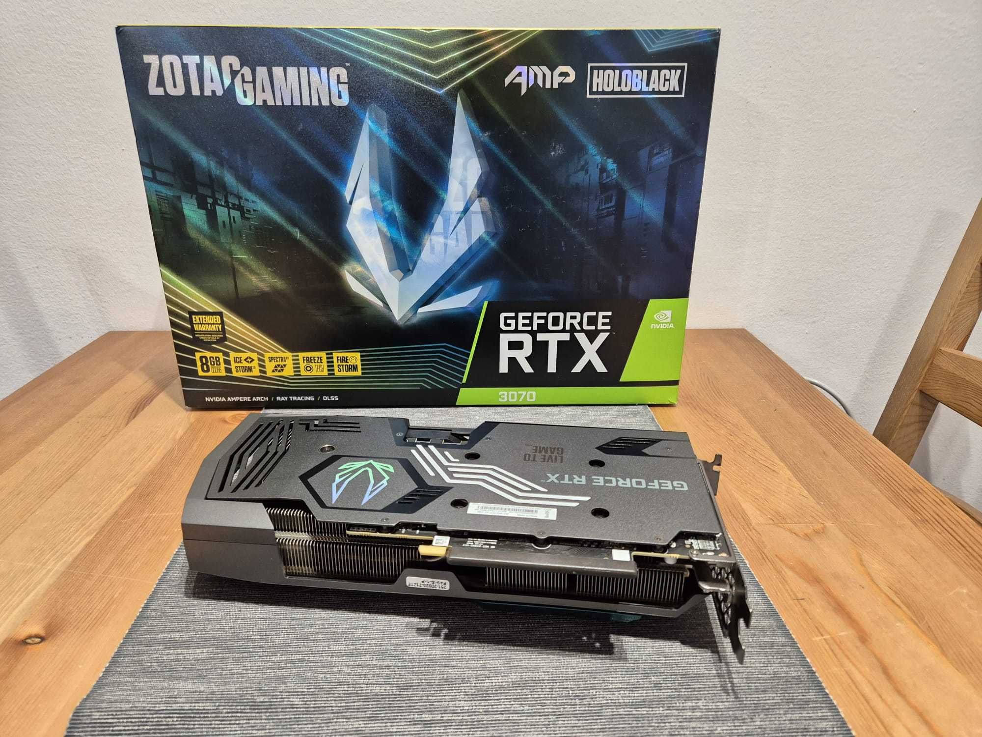 ZOTAC RTX 3070 AMP Holoblack 8GB Okazja