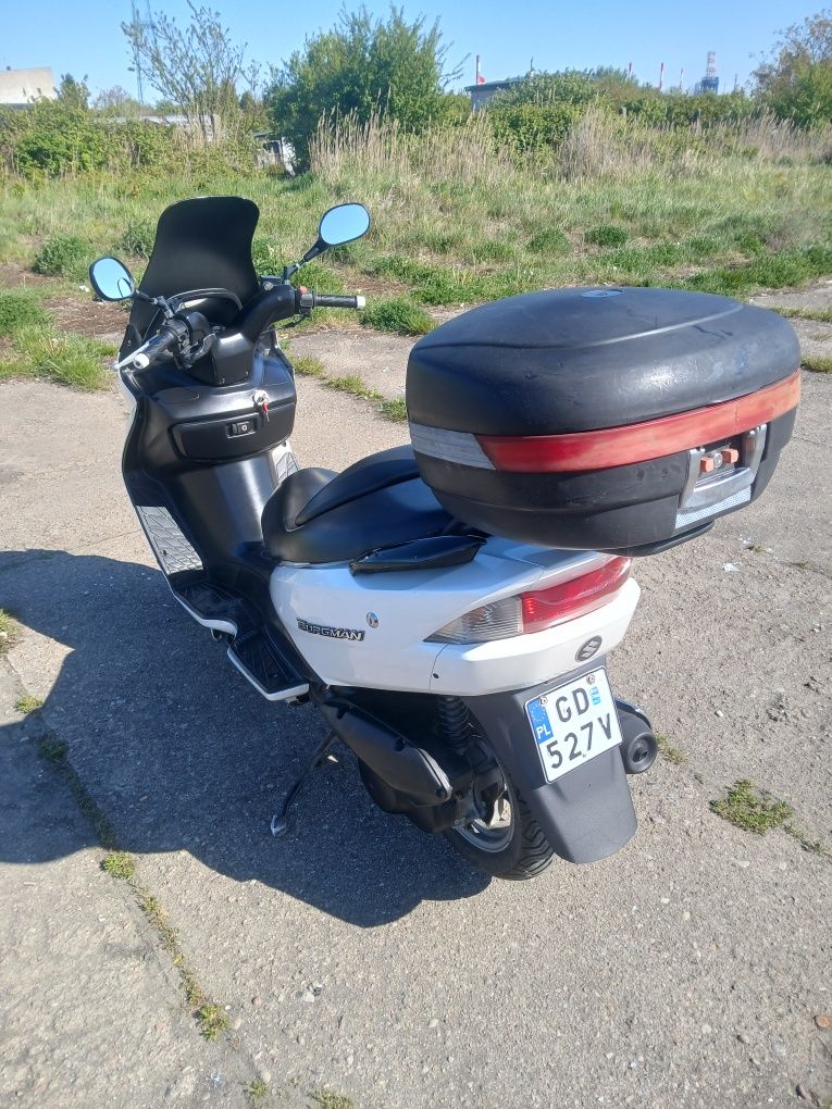 Suzuki Burghman 125 na prawo jazdy kat. B