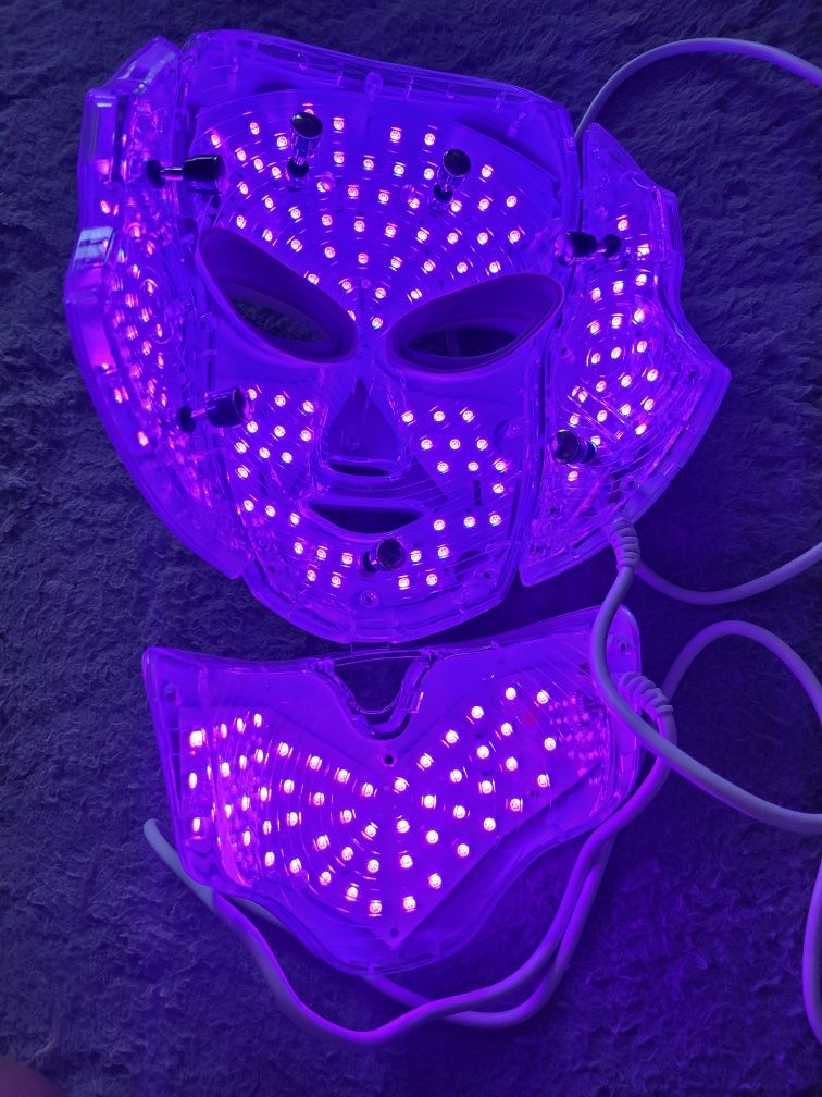 Colorful Led mask, 7 kolorów