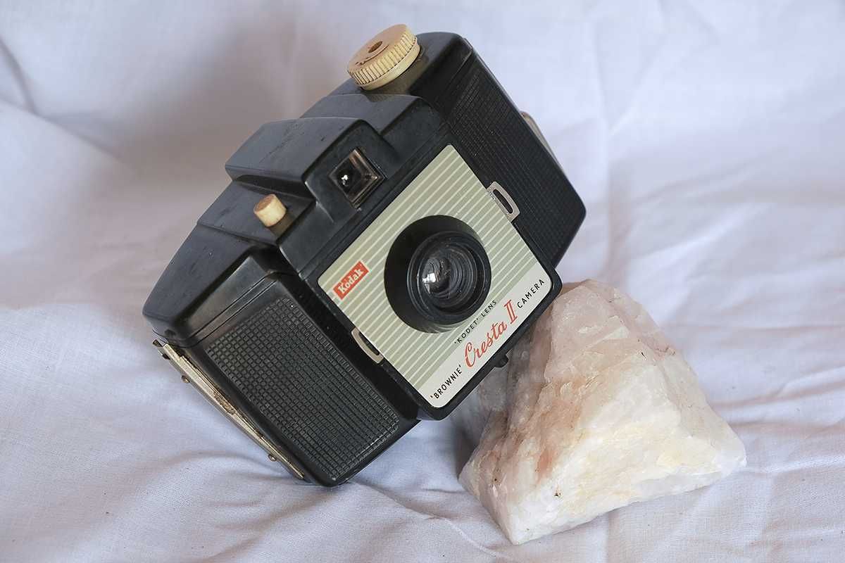 Kodak Brownie Cresta II - Câmara fotográfica vintage.