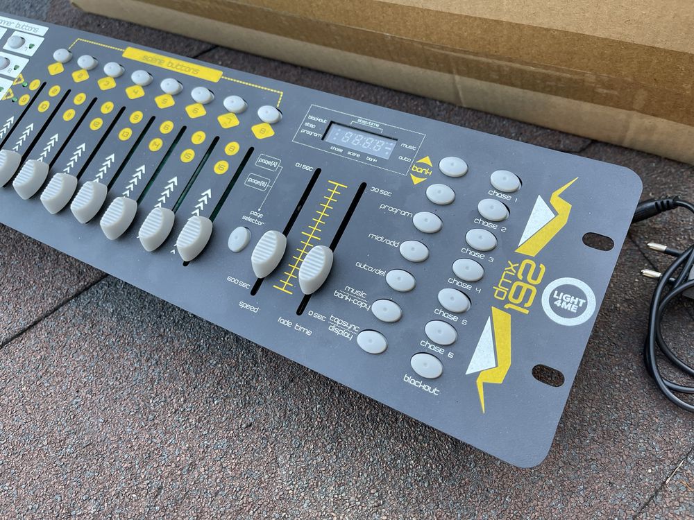 Sterownik DMX LIGHT4ME DMX 192 MKII, kontroler DMX, oświetlenie