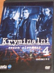 Kryminalni Sezon Pierwszy Seria 4 Dvd