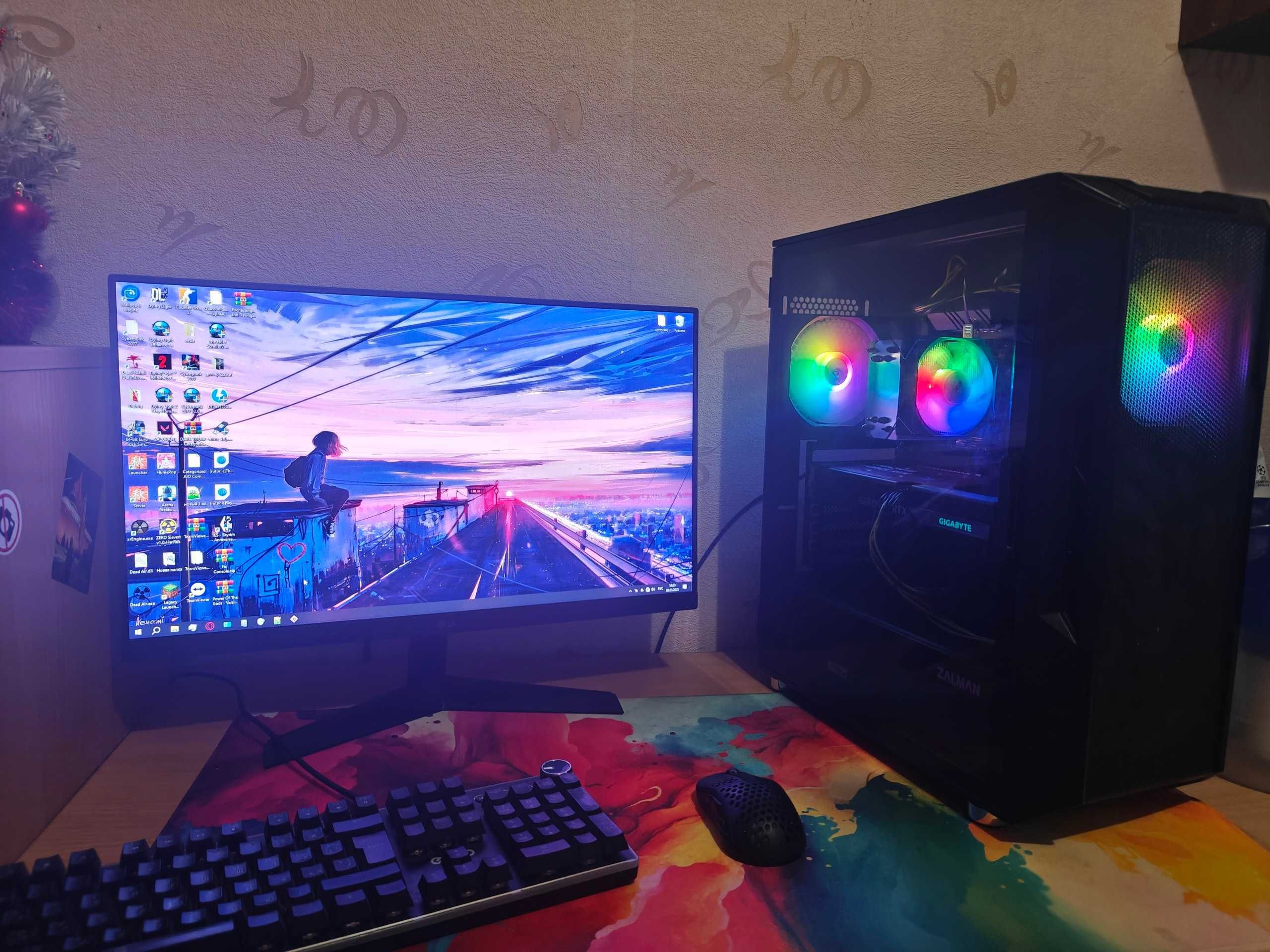 Топовий Iгровий ПК | Ryzen 5 5700X3D | RTX 4060 | 32 ГБ ОЗУ | SSD 1 ТБ