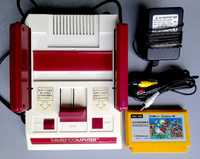 Nintendo Famicom Нінтендо Фамиком AV тюльпаны! з грою Mario Маріо Денд