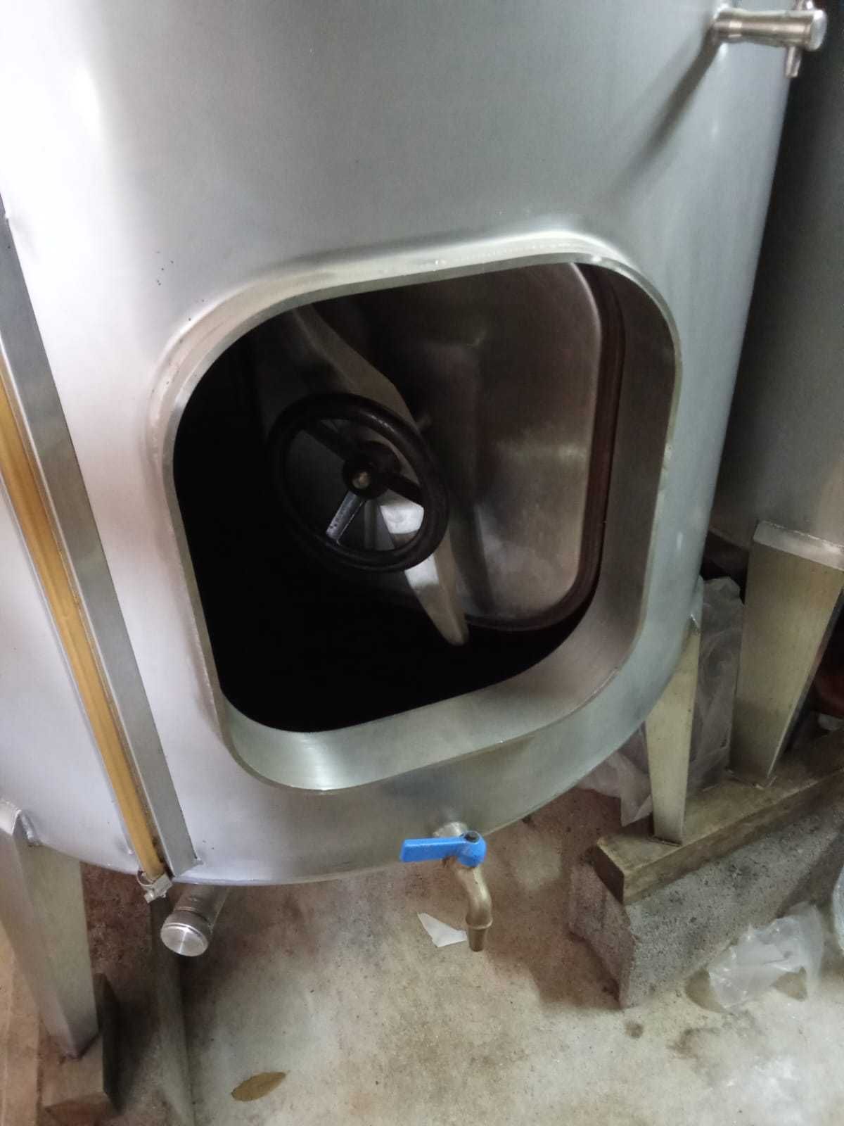 Cuba em inox de 1000l