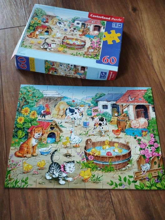 Puzzle farma 60 szt